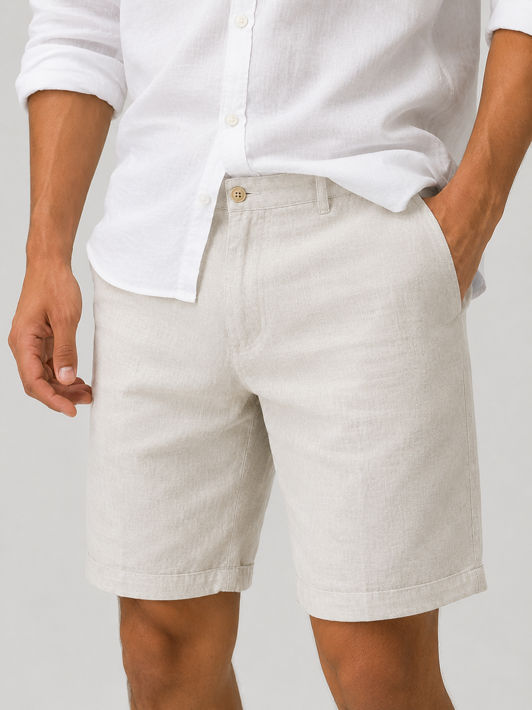 Classic Linen Shorts