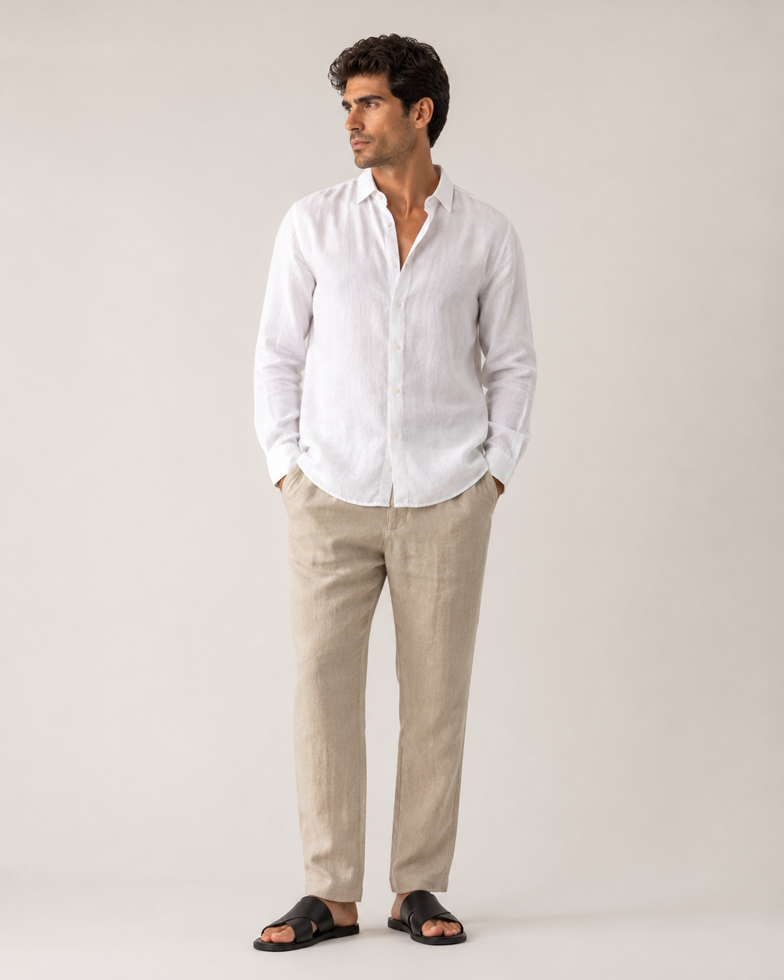 Relaxed Linen Pants