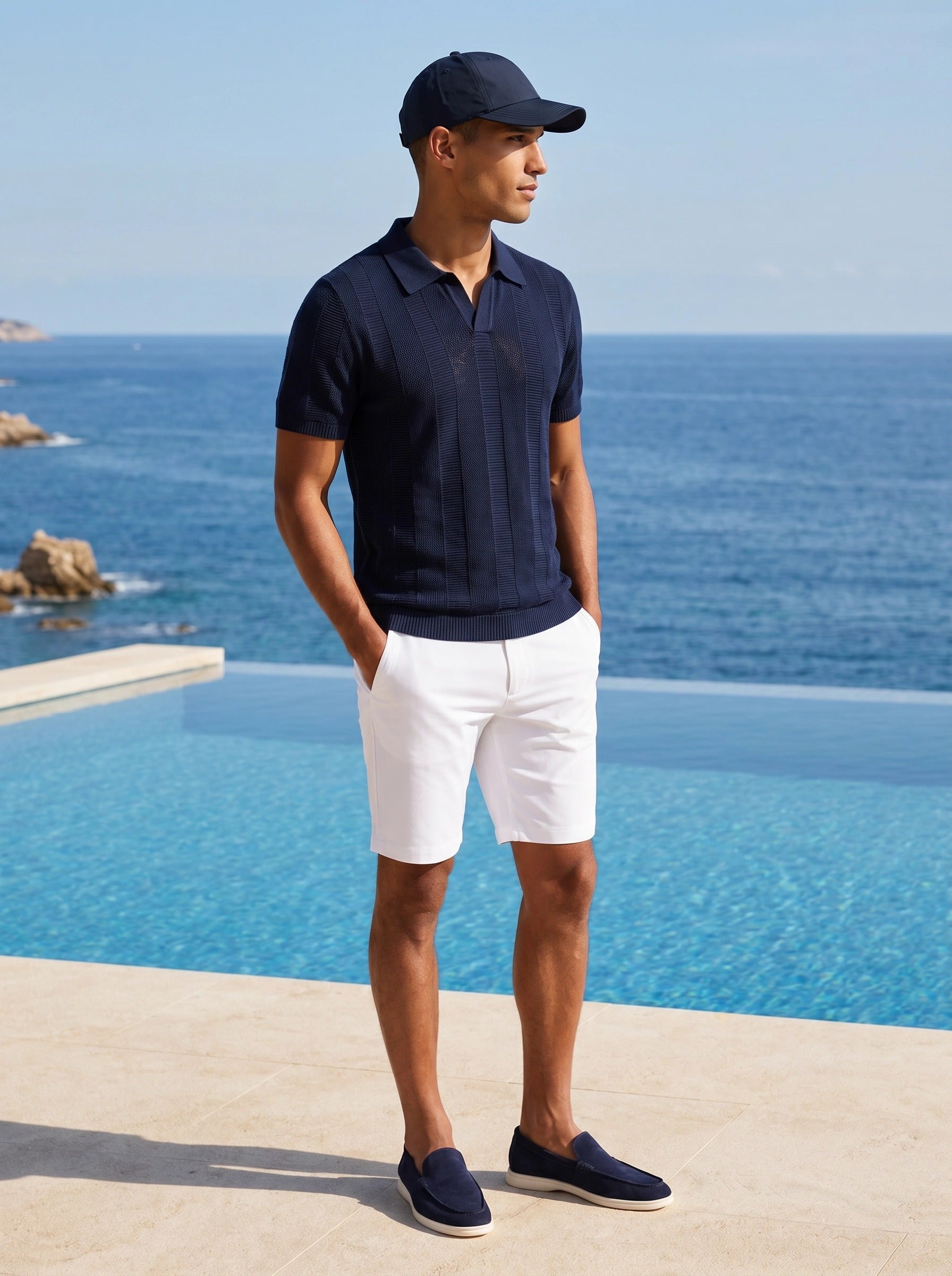LaVie Textured Polo