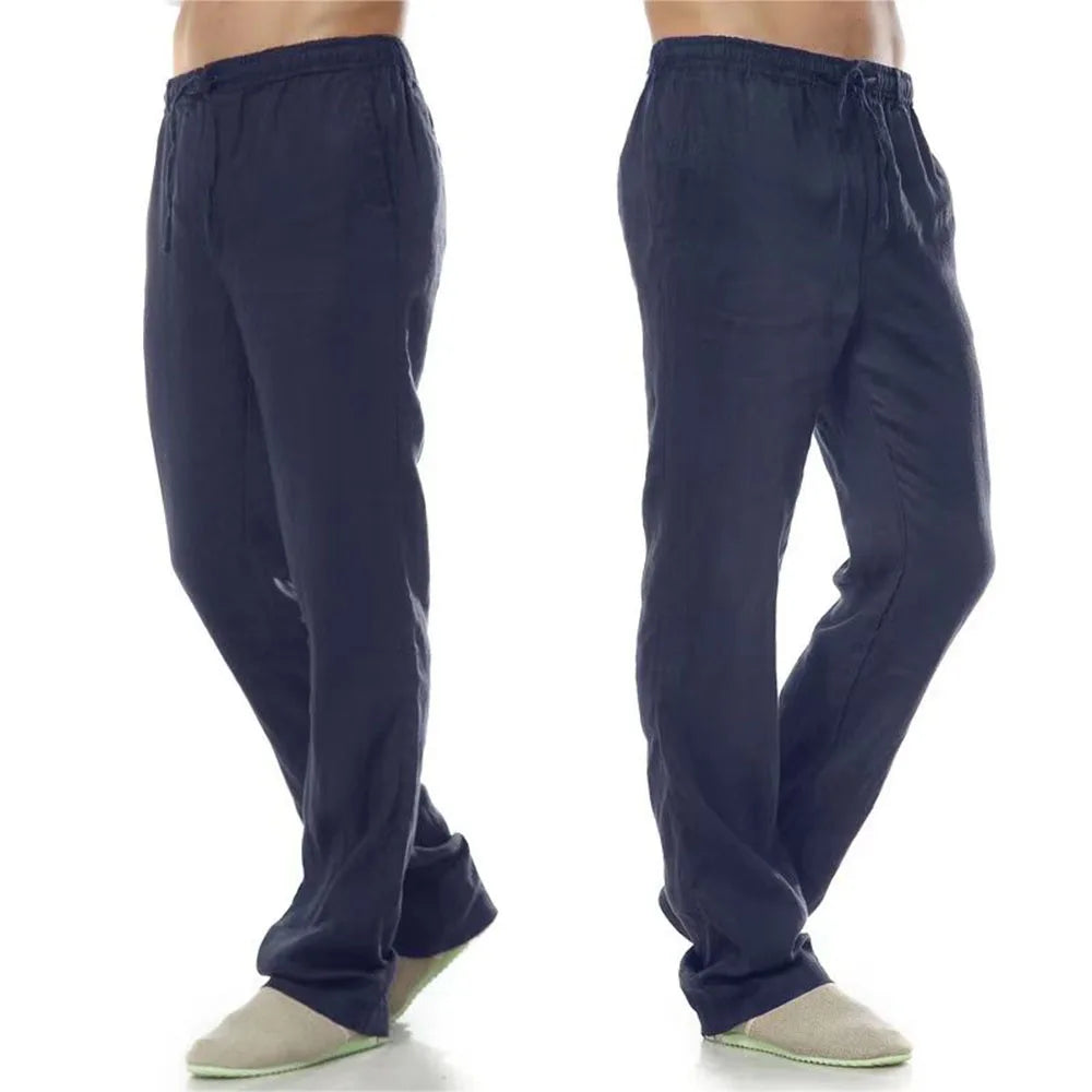 Relaxed Linen Pants