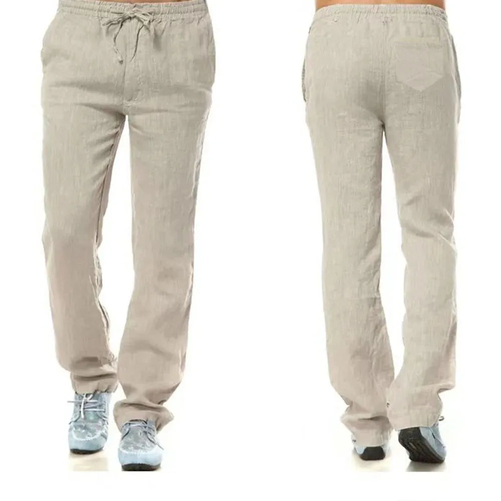 Relaxed Linen Pants