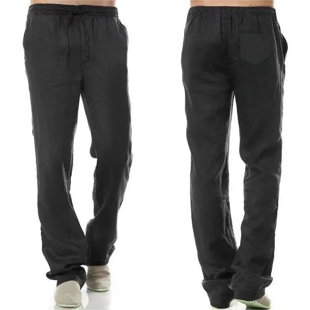 Relaxed Linen Pants